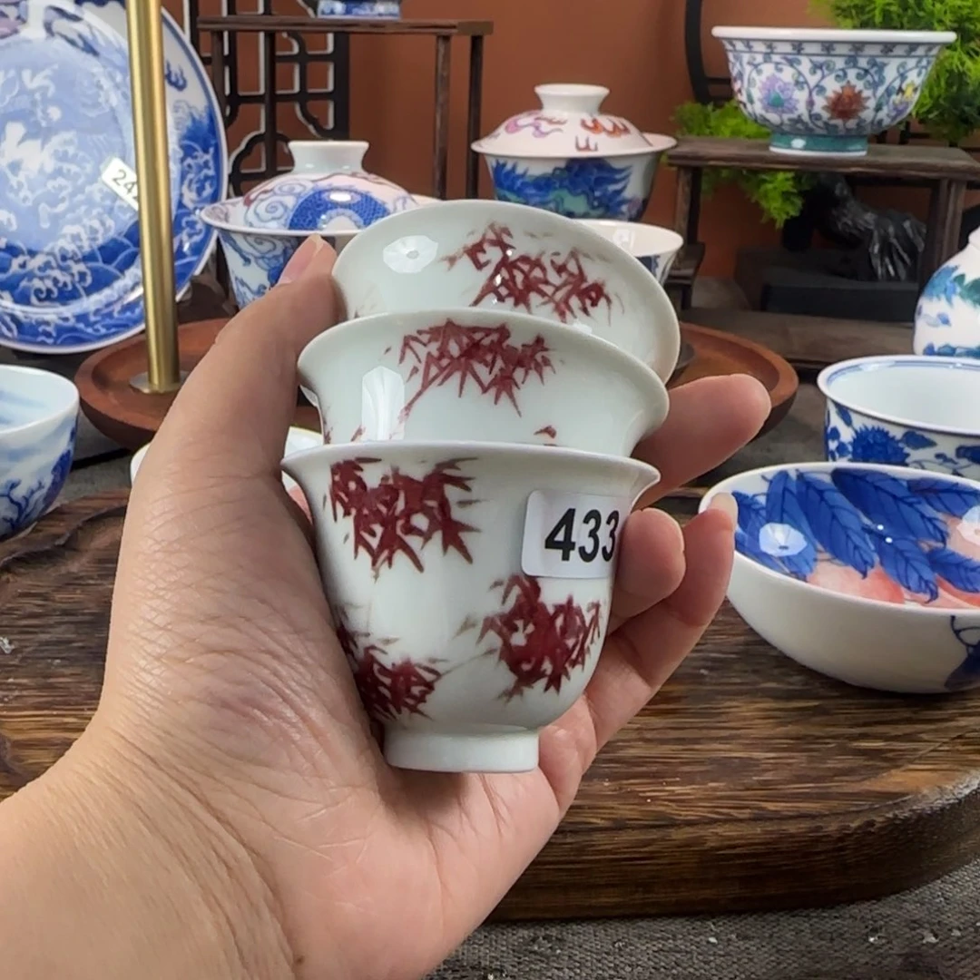 景德镇陶瓷手绘茶器433