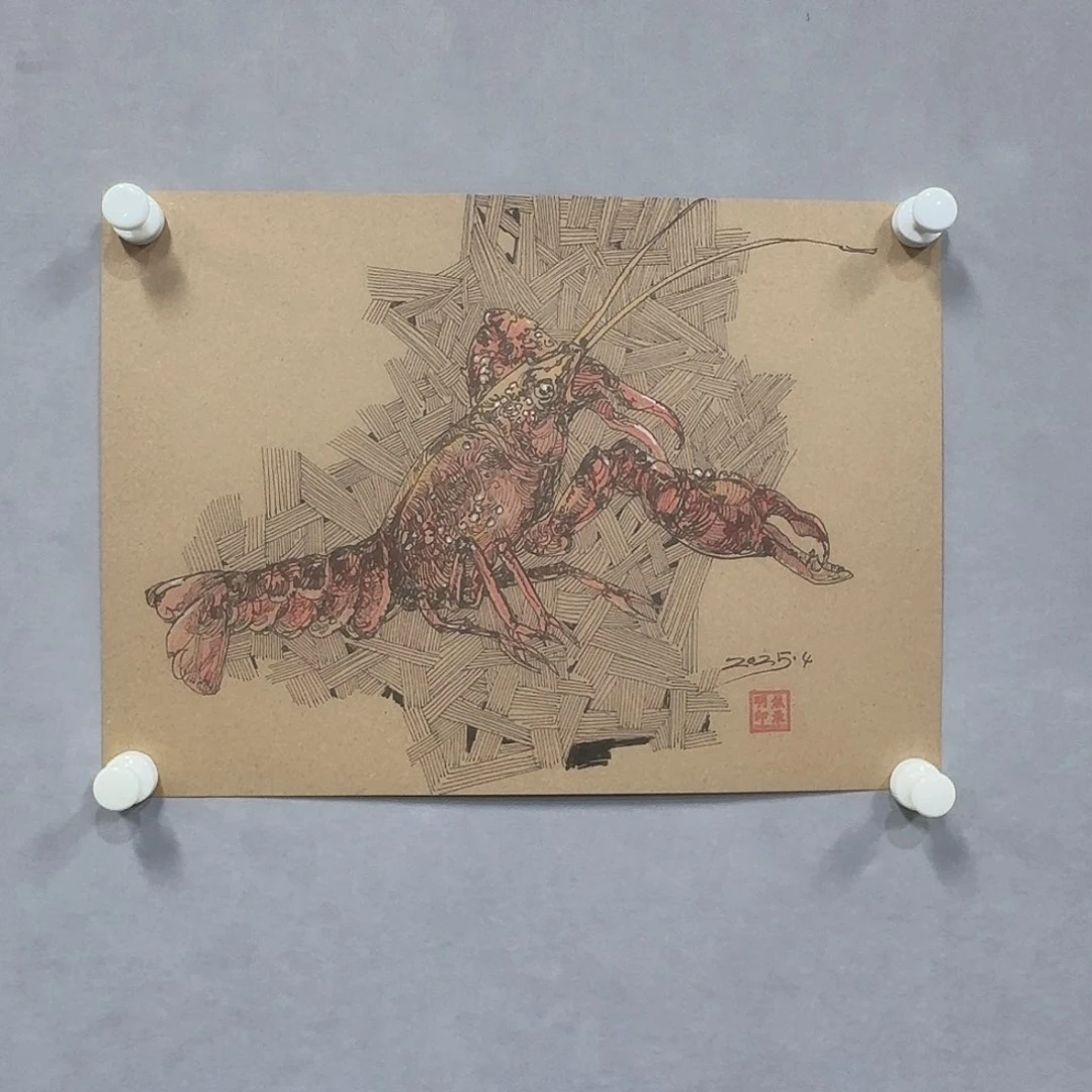 国画亲笔手绘放心去藏