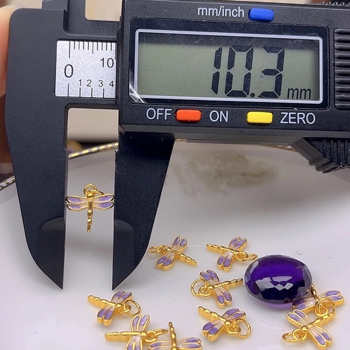 银S925镶嵌颈饰紫晶紫晶925镶嵌72