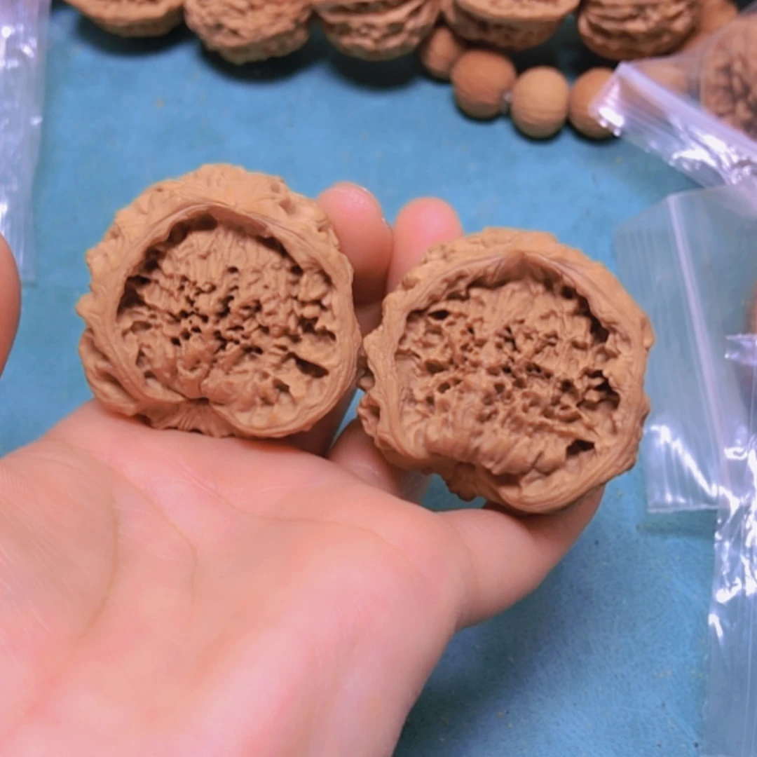 【闪购商品】把件核桃42蛇头修尖