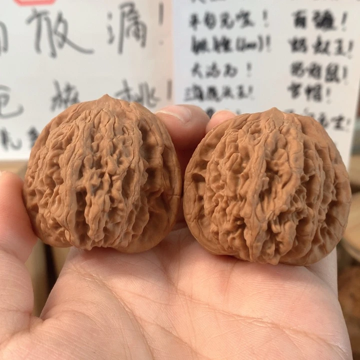 吊坠桃核44尺全品虎头