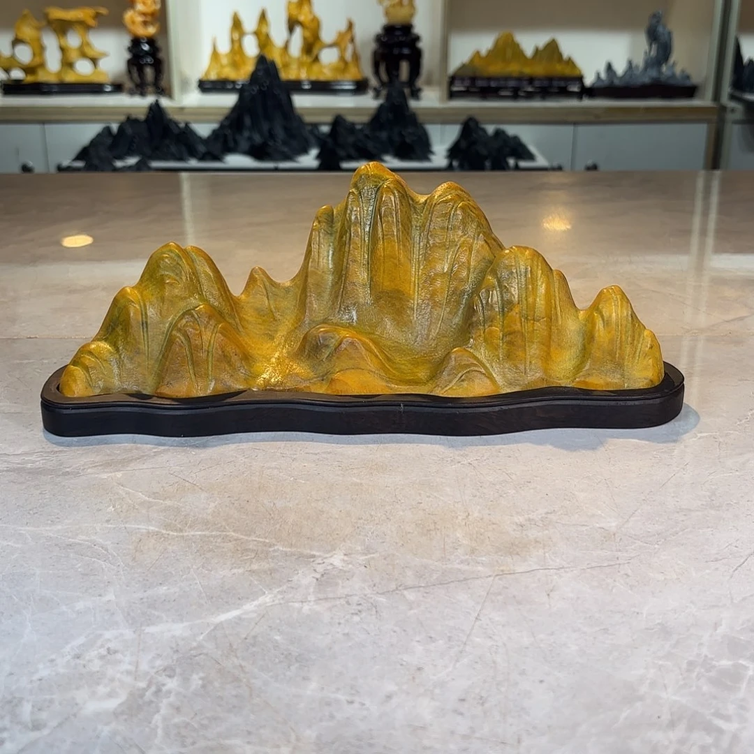 爱***了陶灵璧石手工雕刻奇石摆件