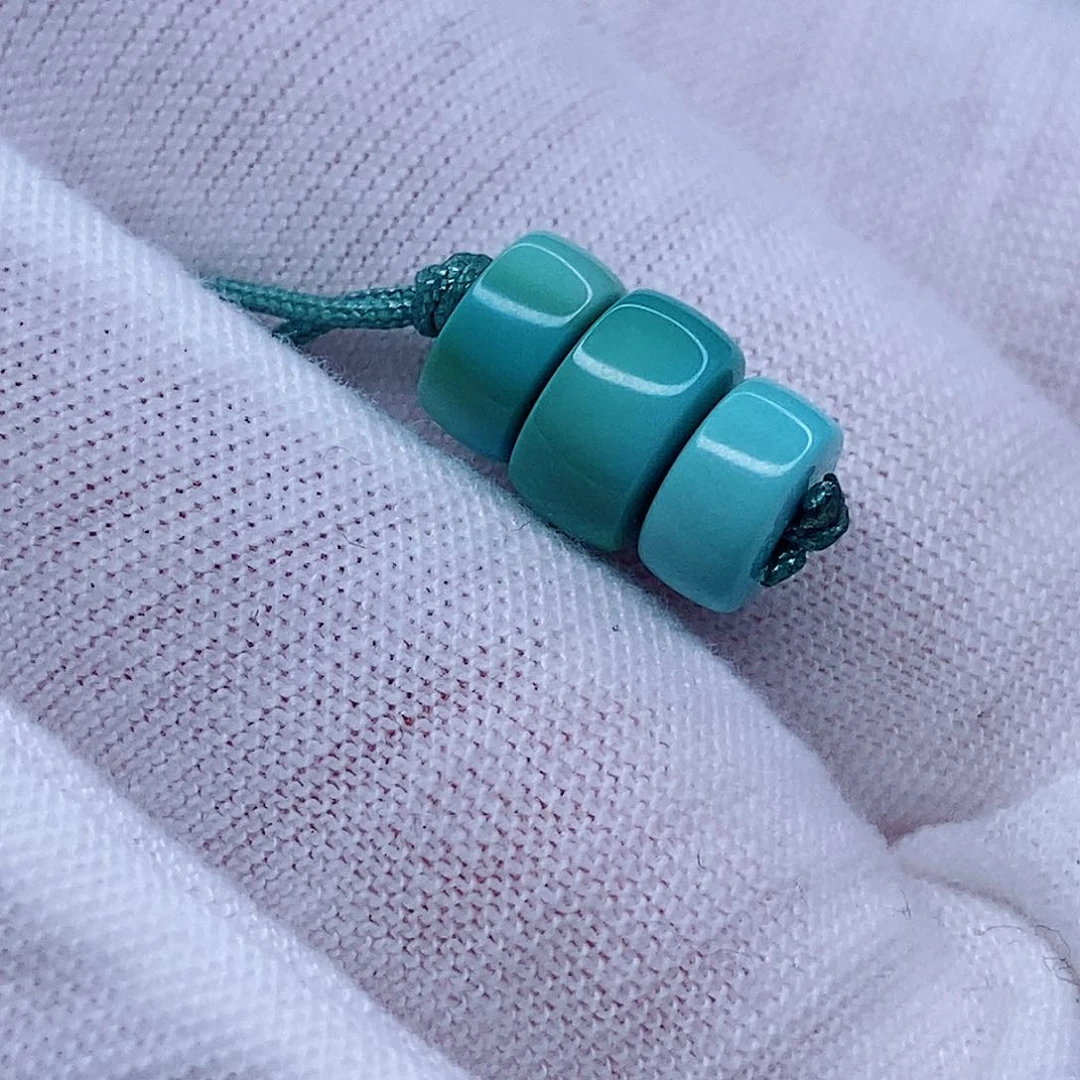 绿松石隔片套装 腰6.9未镶嵌