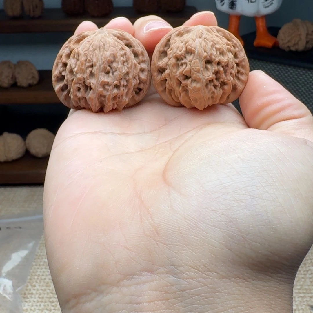 文玩核桃把件平**?4117磨盘