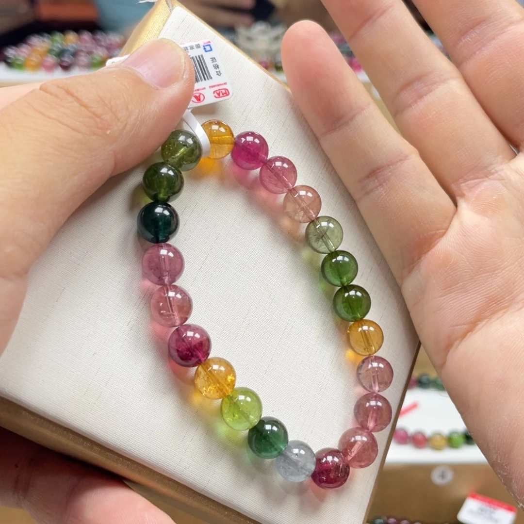 未镶嵌手串碧玺8.5mm.mmmmmmmmm