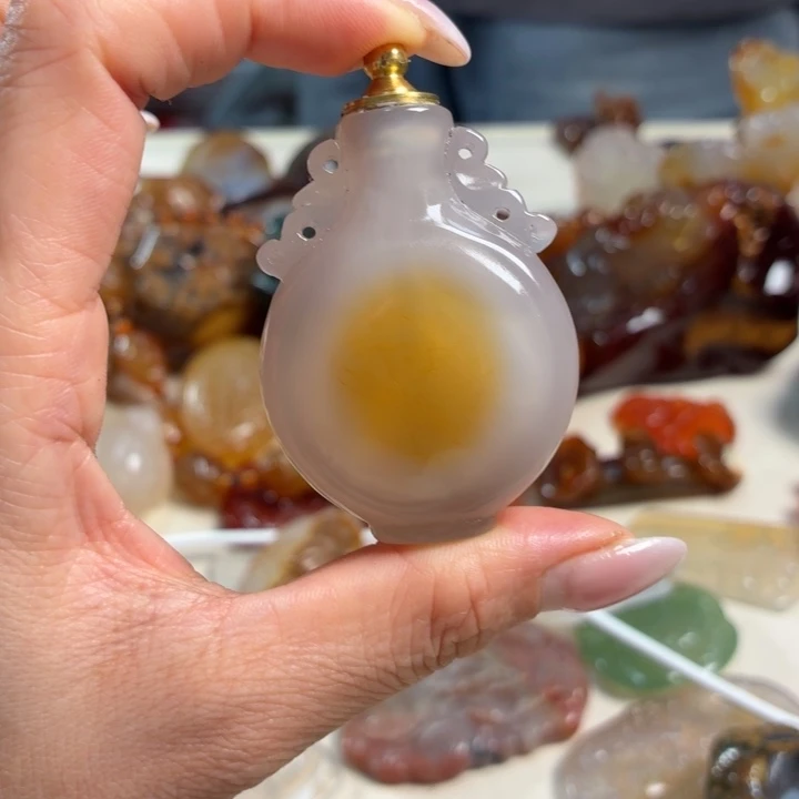 未镶嵌吊坠(不含链)玛瑙/玉髓