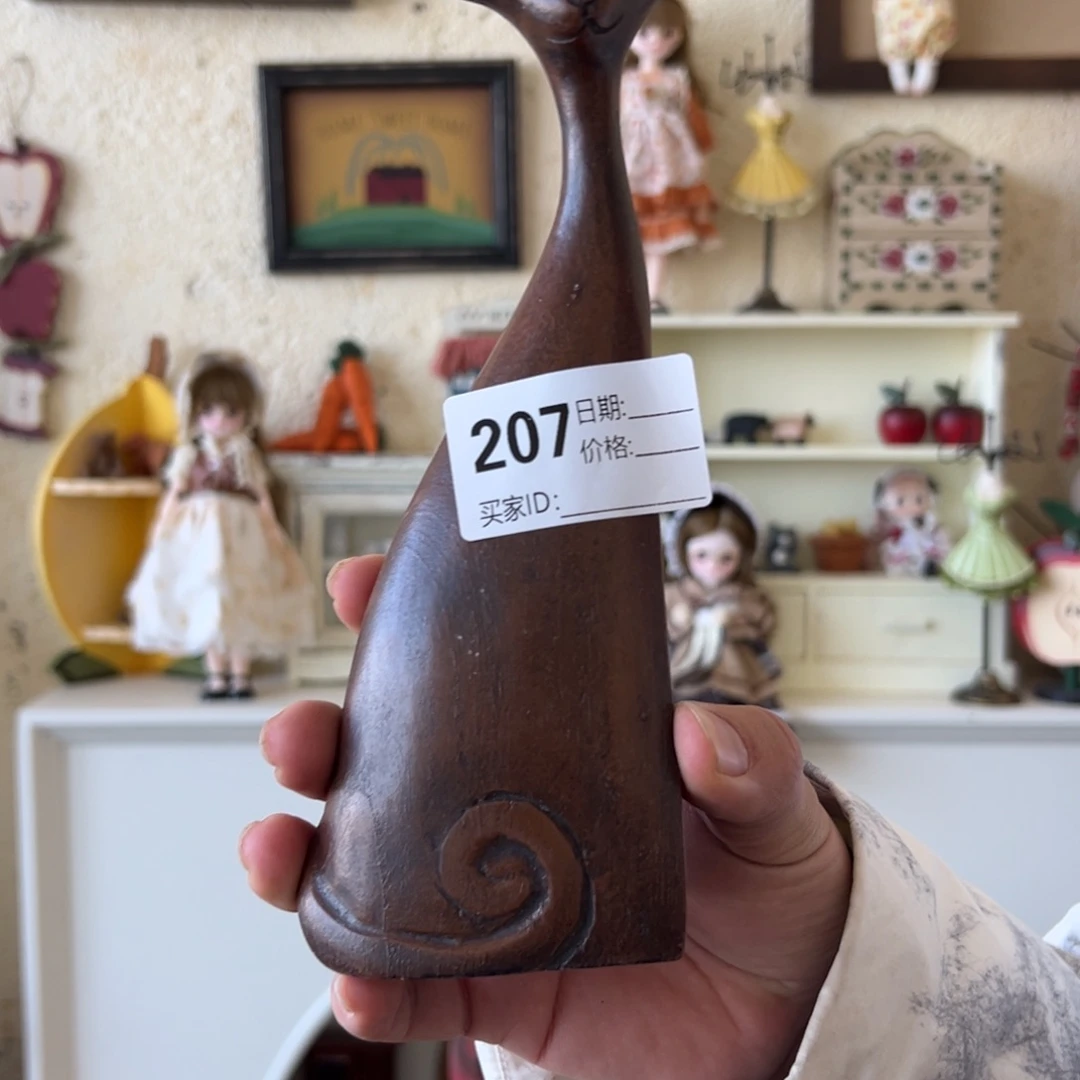 木默认微瑕微脏！外贸样品挂件摆件207