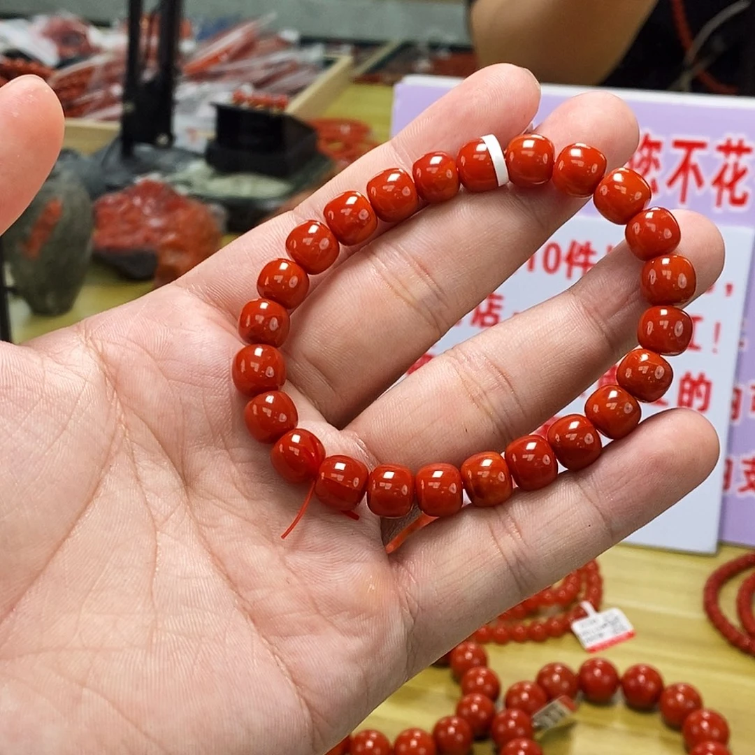 南红玛瑙9mm+未镶嵌