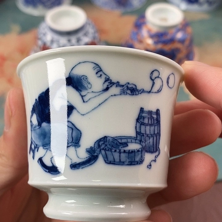 杯现代景德镇全手工全手绘茶具1688888