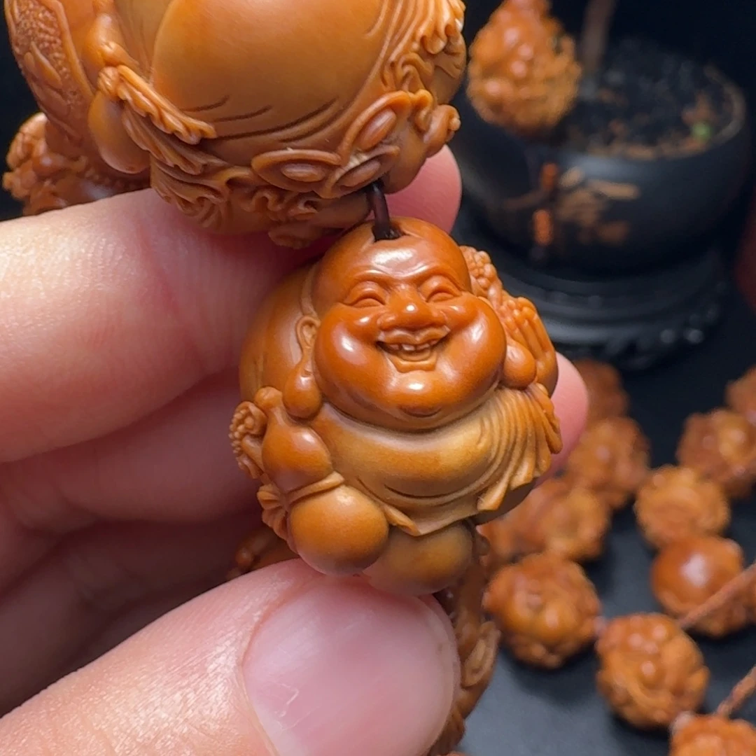 别***吃橄榄核手串/手链弥勒