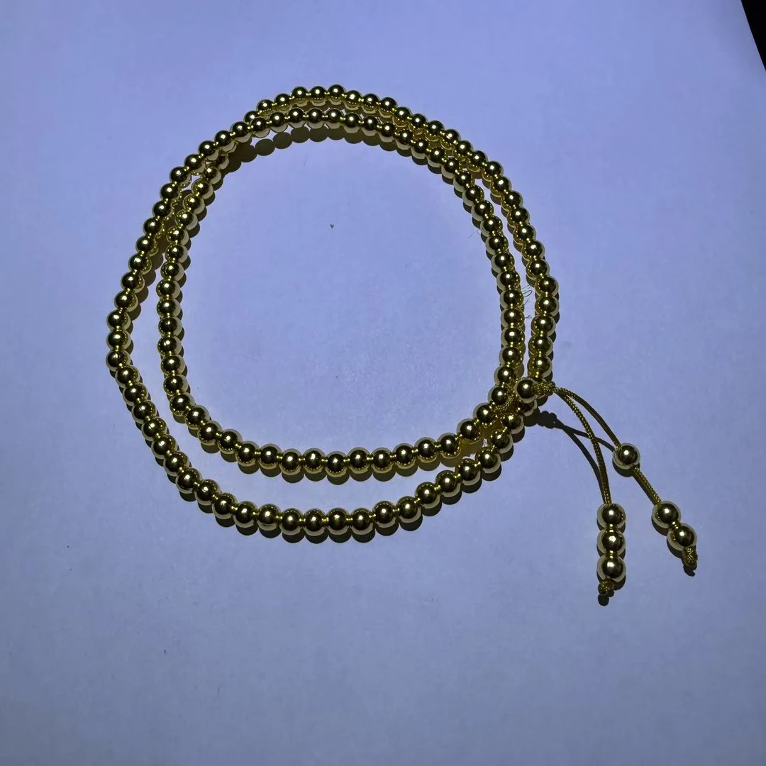 精工小众黄色项链Ht71203