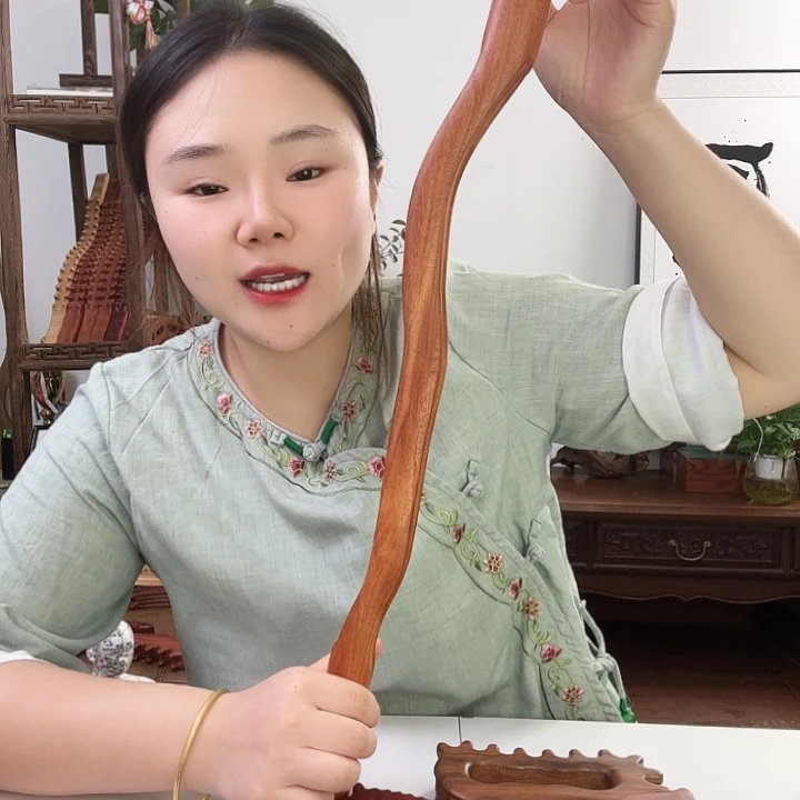 红檀木002擀筋棒二等品
