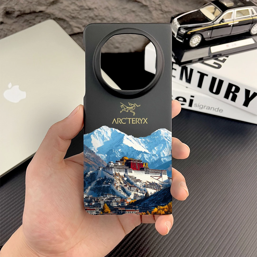 雪山适用华为matex5/6手机壳matex3典藏版x6轻薄magic v2/3手机壳