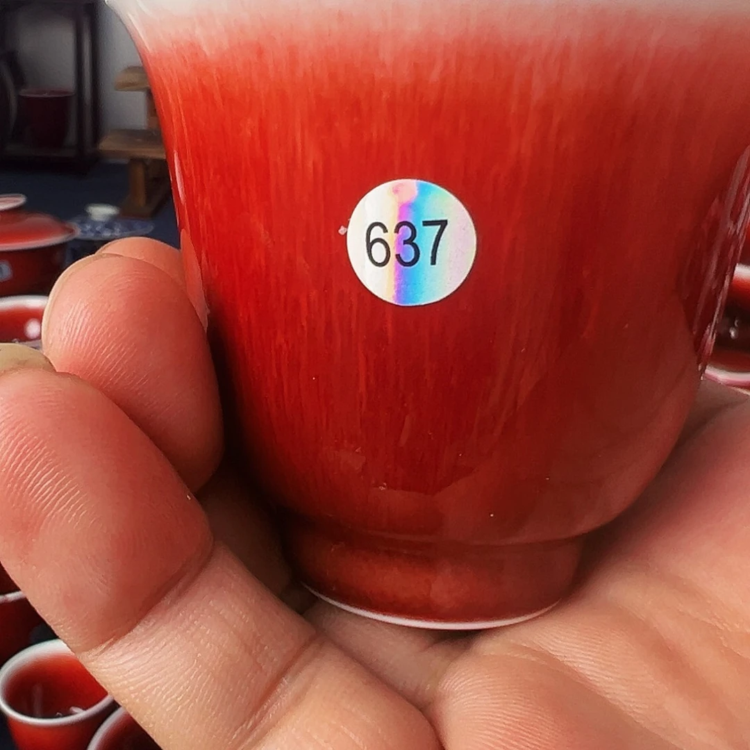 景德镇陶瓷原矿郎红茶具