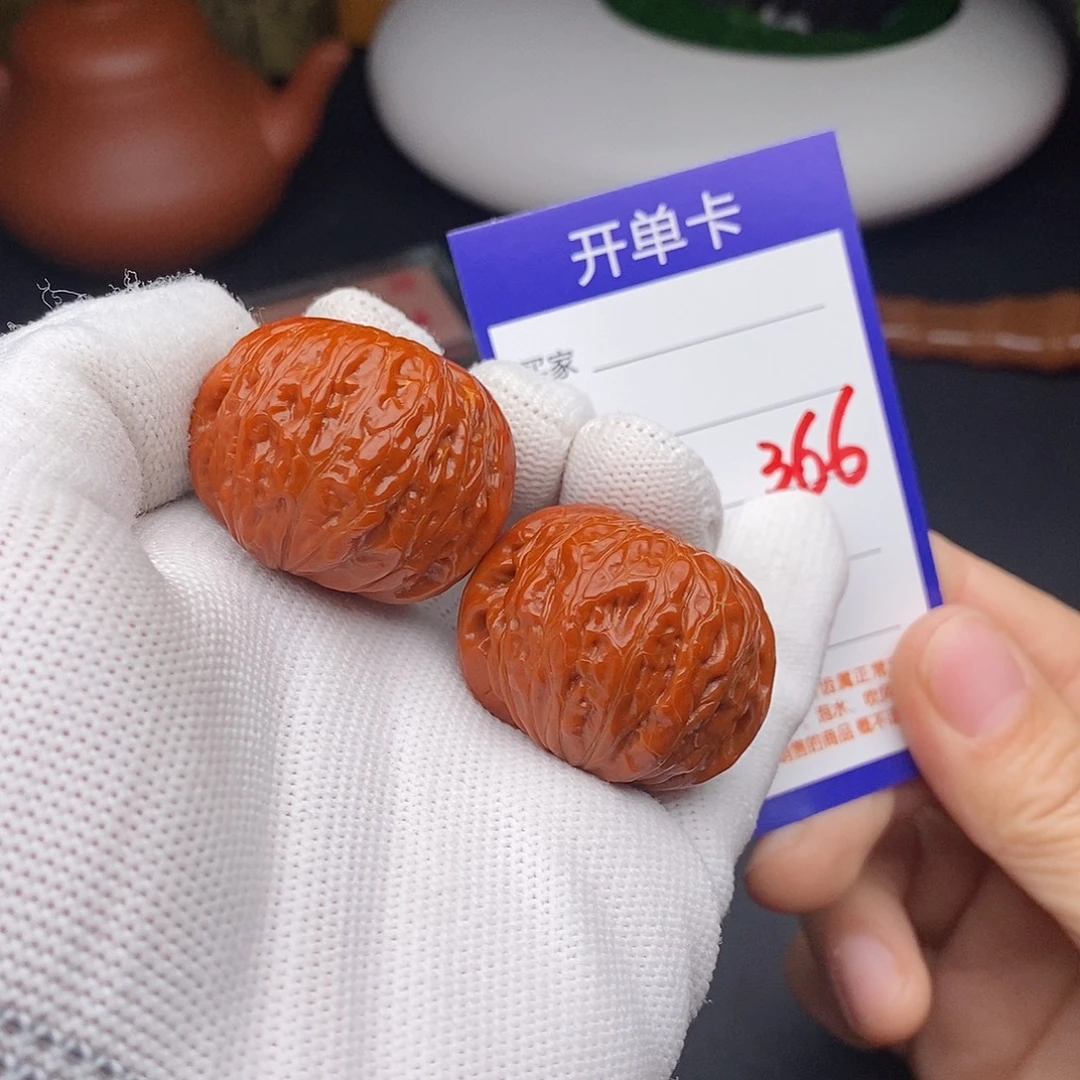 文玩核桃把件35铁锤366