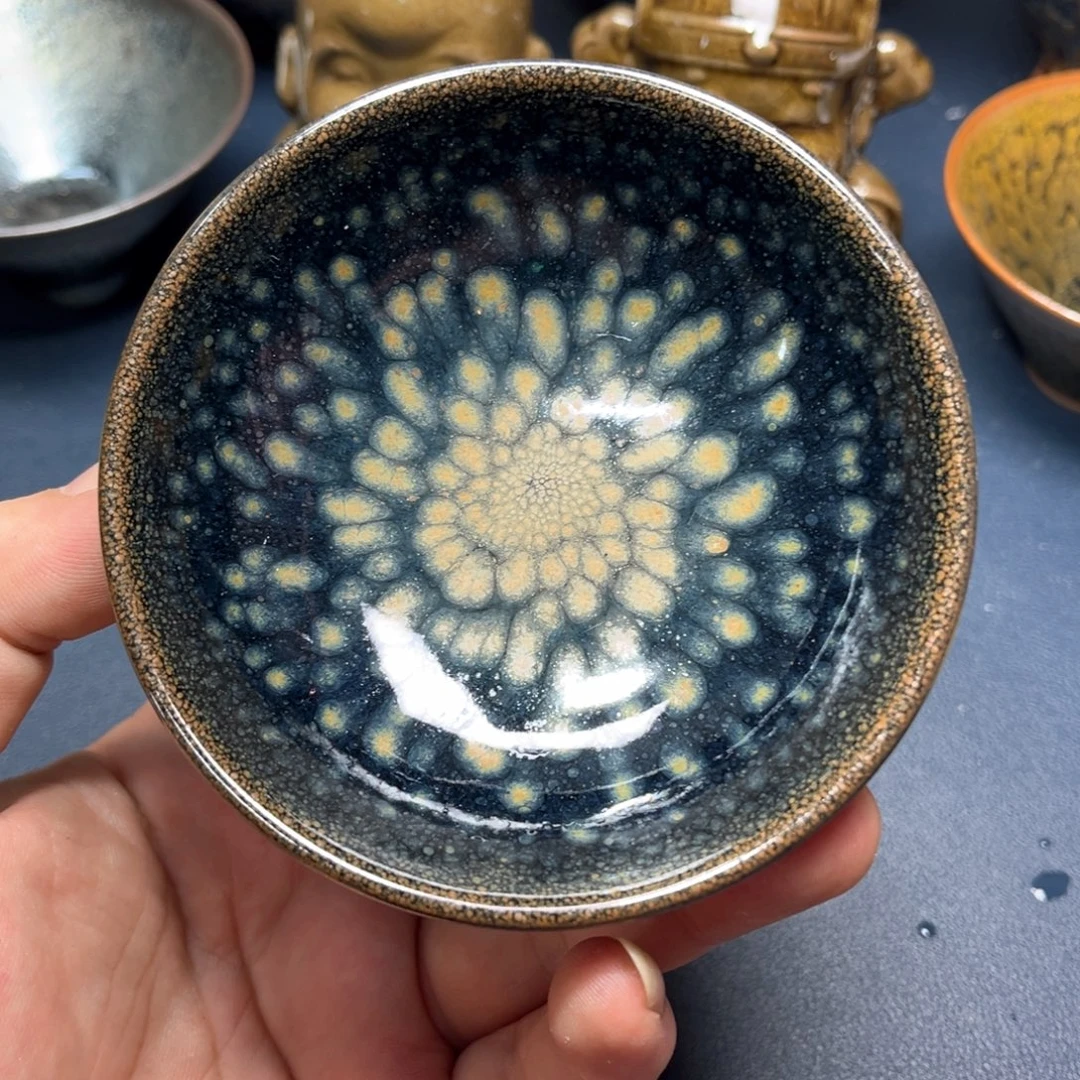 茶盏建盏手握泡茶主人杯