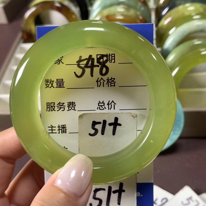 未镶嵌蛇纹石玉手镯548