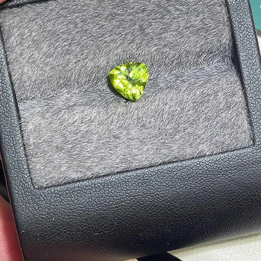 未镶嵌橄榄石笔搁裸石角8