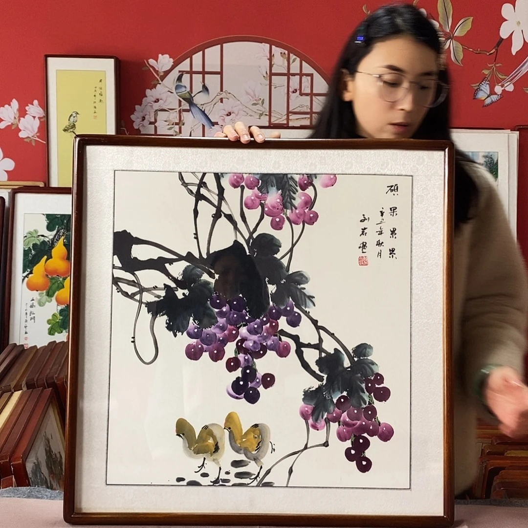 国画手写手绘62✖️62国画作品