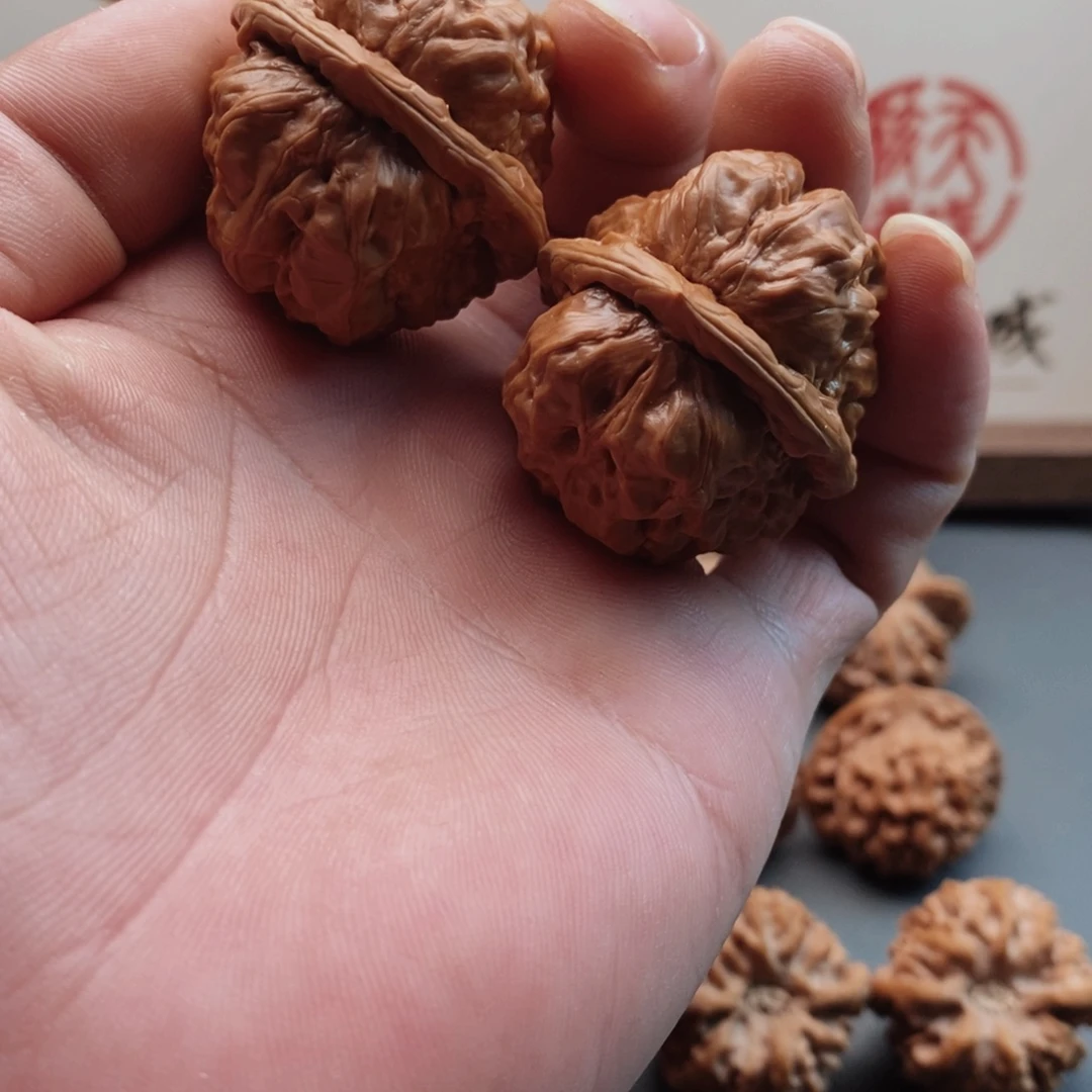 把件文玩核桃三角蛙37