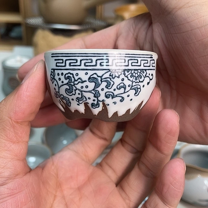 壶老段烧陶瓷茶器