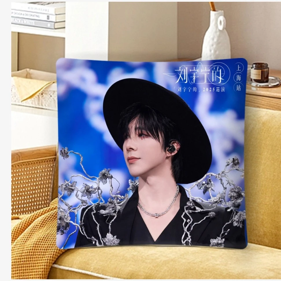 刘宇宁抱枕定制Diy定制明星抱枕靠背带带枕芯