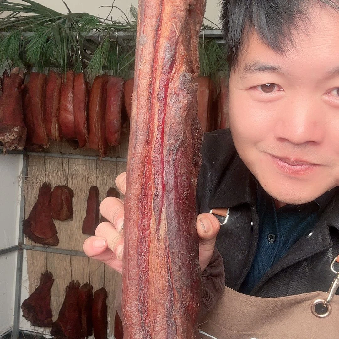 2.5 斤跑山猪腊肉土猪肉腊肉