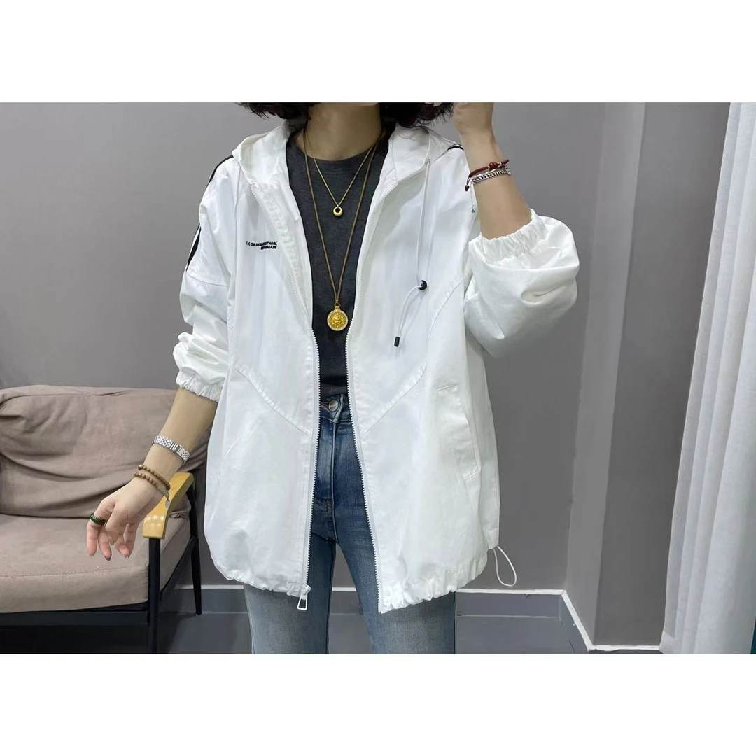 肩膀拼条休闲外套