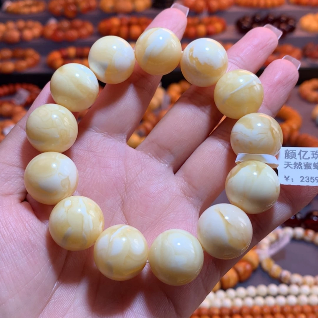 【闪购商品】手串蜜蜡未镶嵌蜜蜡手串