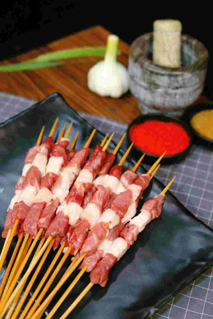 【羊肉串60串】清真认证|原切羔羊后腿肉肥瘦黄金比例鑫顺诚顺丰