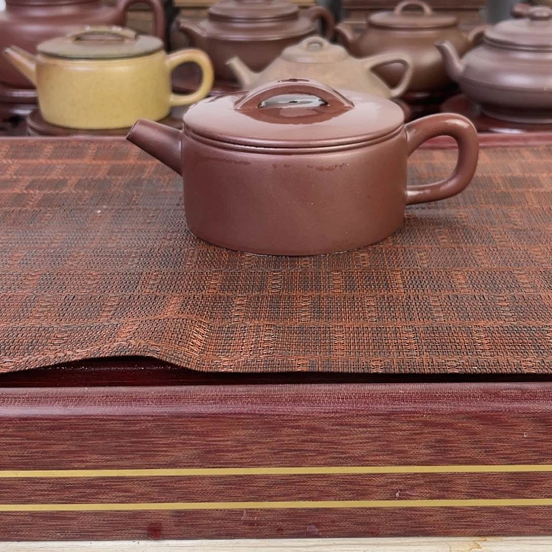 紫砂茶壶完美老紫泥大汉瓦