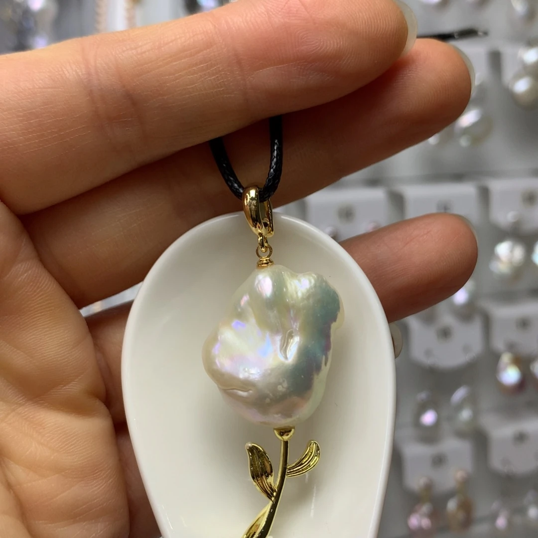 淡水珍珠未镶嵌颈饰