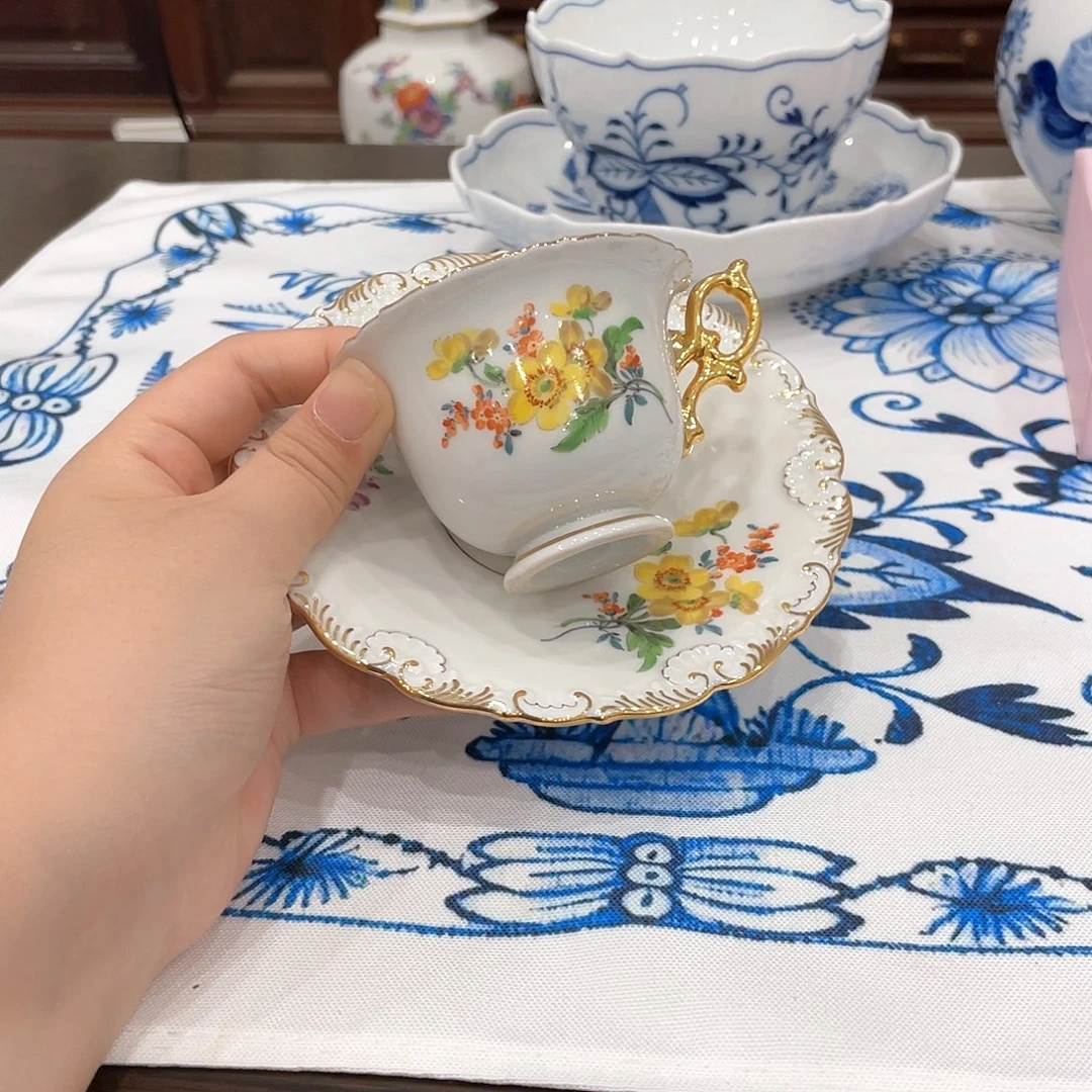 摆件中古二等摩卡杯