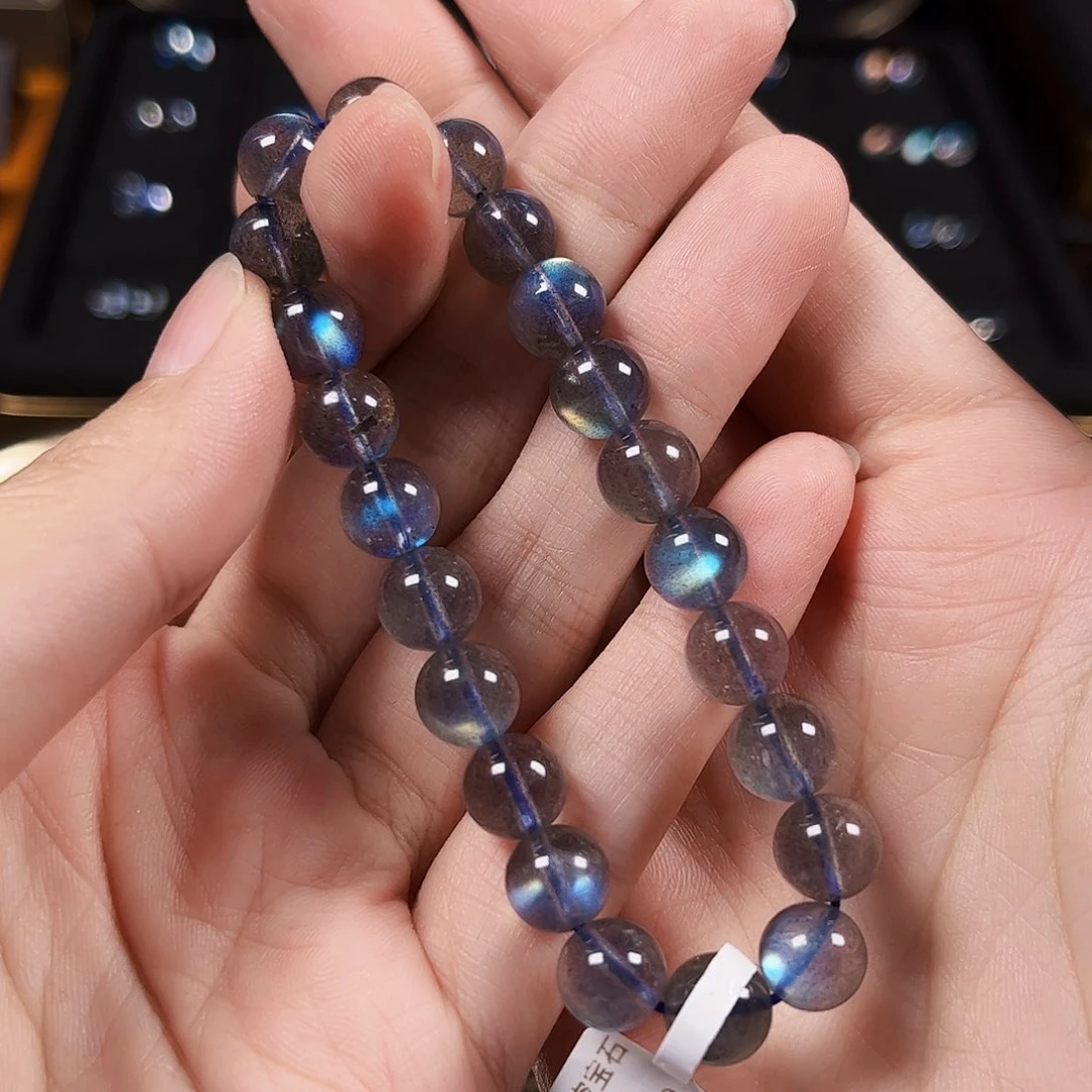 未镶嵌手链长石别***谁8.7左右