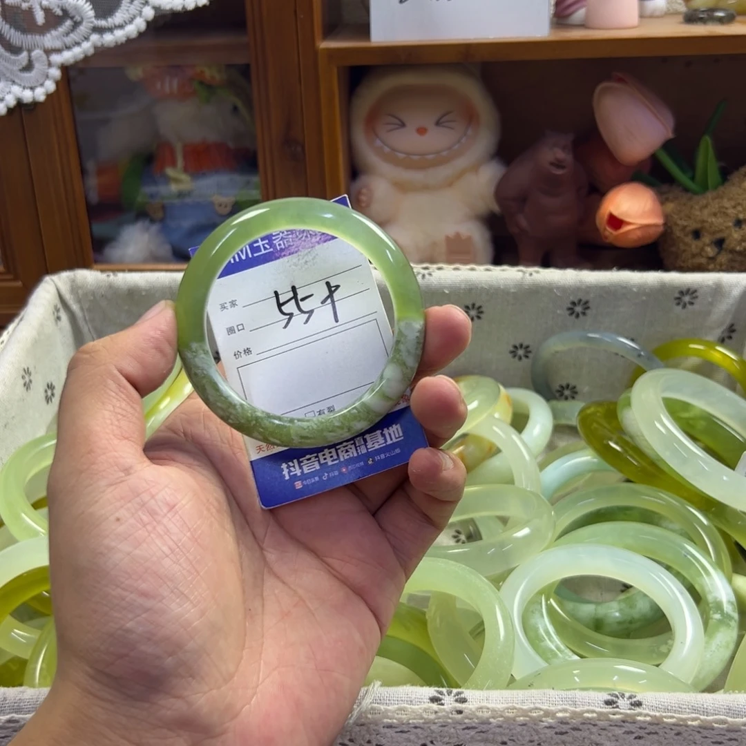未镶嵌蛇纹石玉手镯598