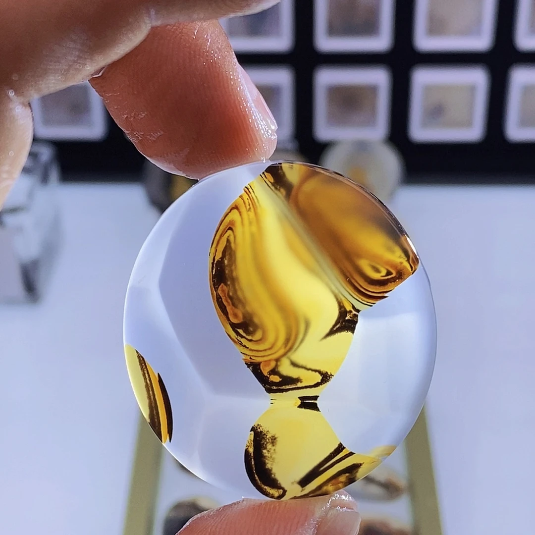 玛瑙/玉髓未镶嵌吊坠(不含链)39