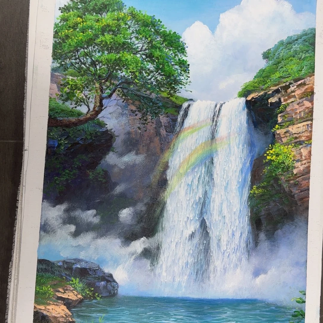 油画加油加油努力加油加油