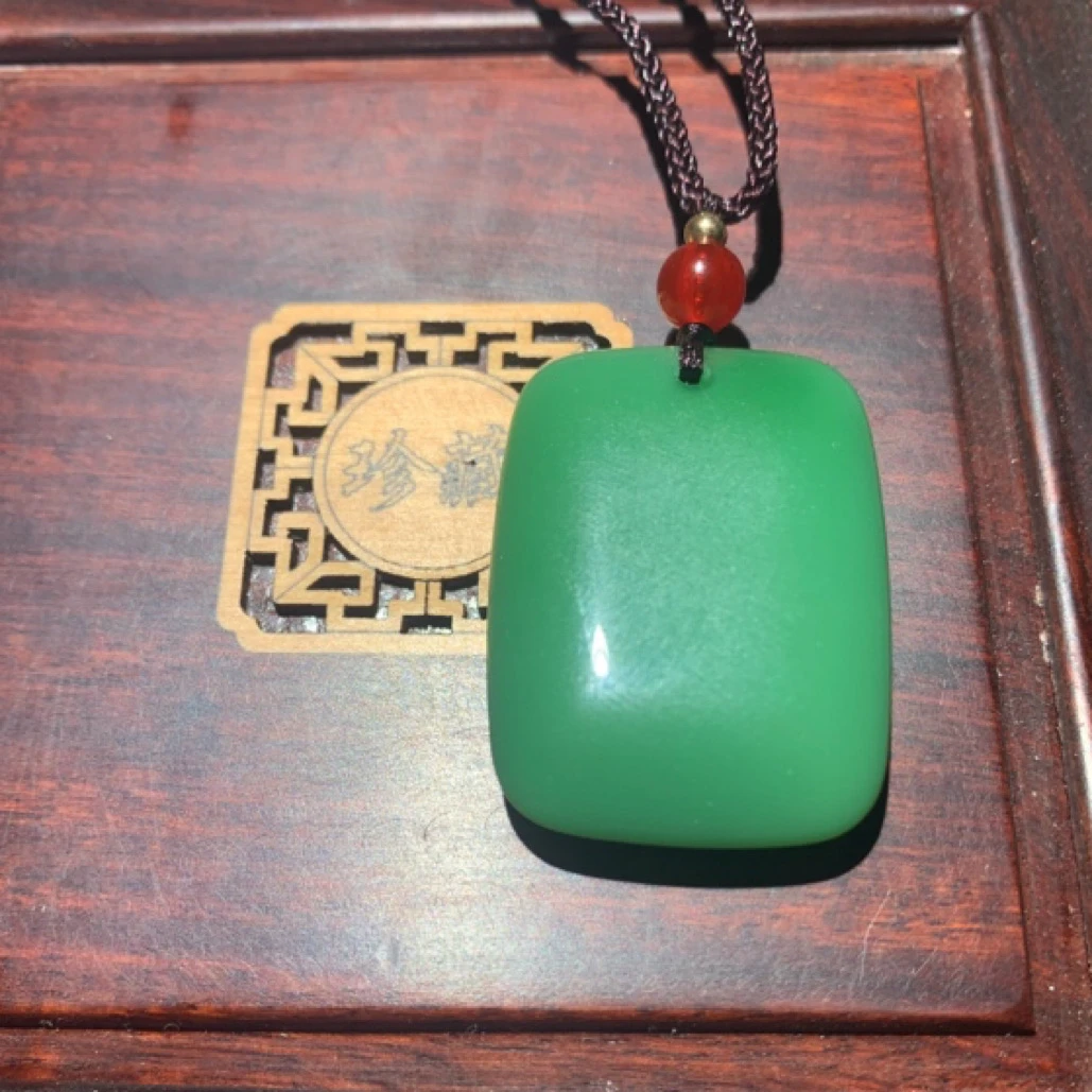 京鸿精选 b15菠菜绿色牌子手工定制 拍一发一