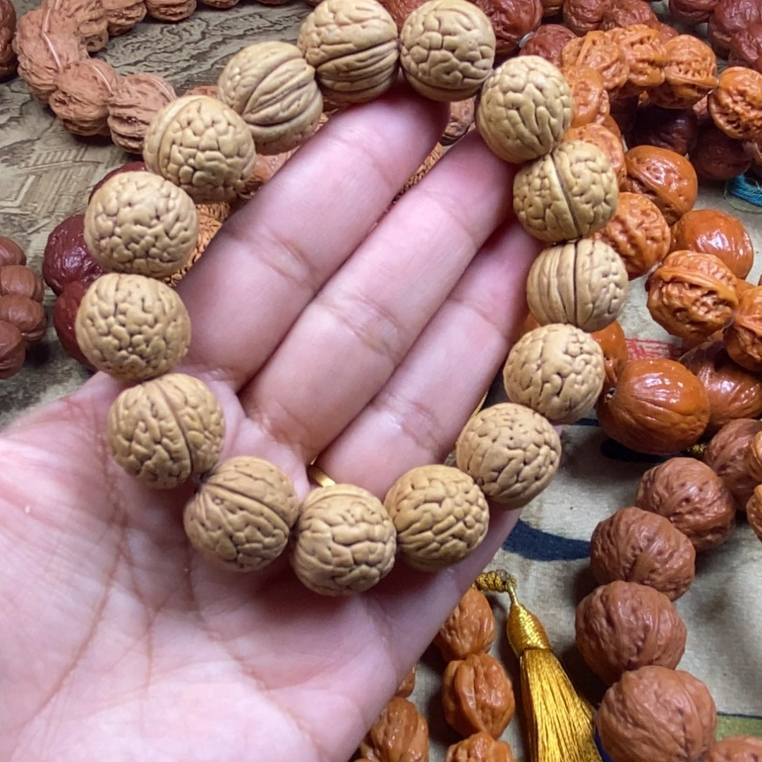 樊***录文玩核桃吊坠桃核手串文玩核桃