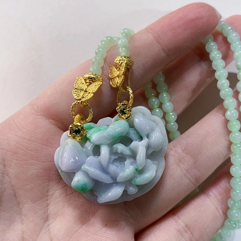 【闪购商品】翡翠未镶嵌颈饰吊坠