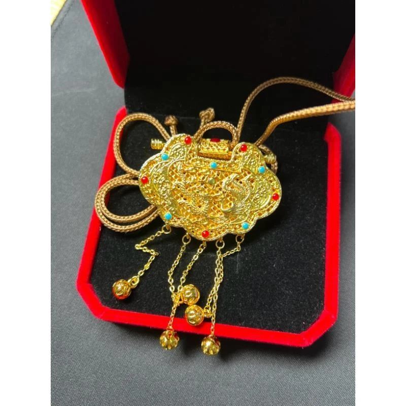 0048精美龙凤呈祥锁