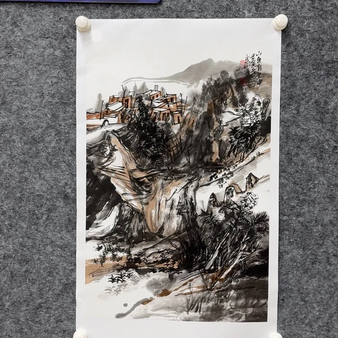 国画国画作品LYR老师