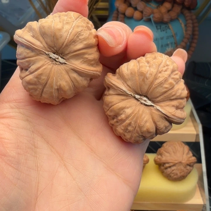 把件猴头核桃南瓜墩 全品41