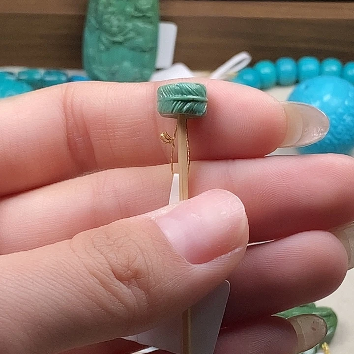 绿松石未镶嵌珠宝奇石9✖️5.7