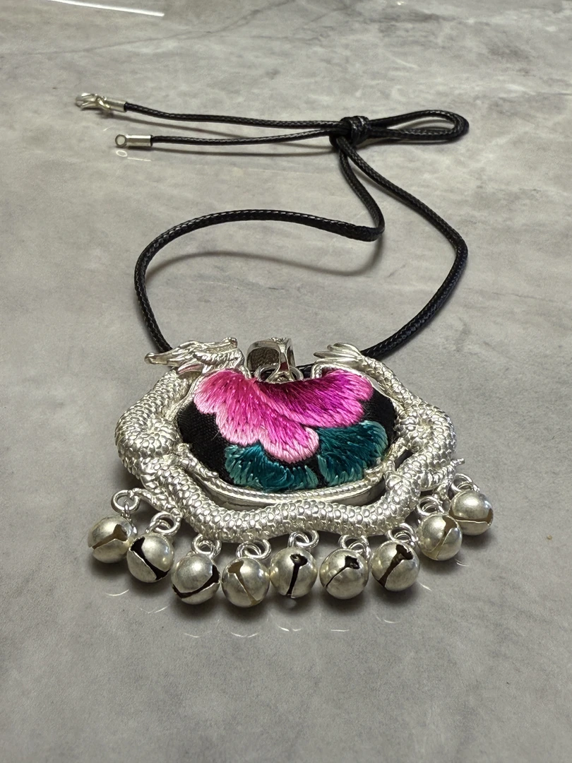 民族风手工艺刺绣项圈复古国风出游服饰搭配配饰