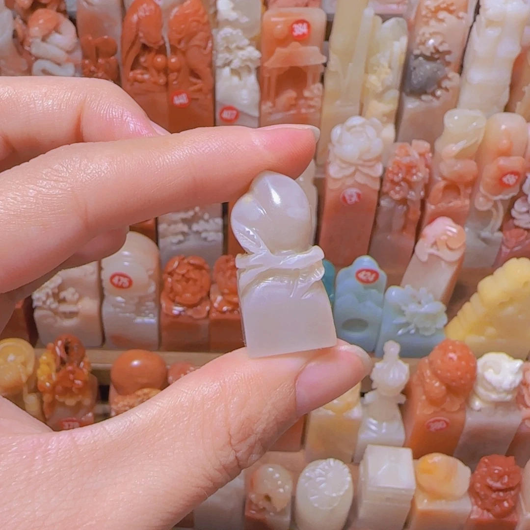天***晴昌化石印石篆刻作品