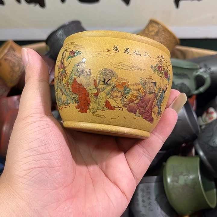 茶杯紫砂全手工紫砂主人杯