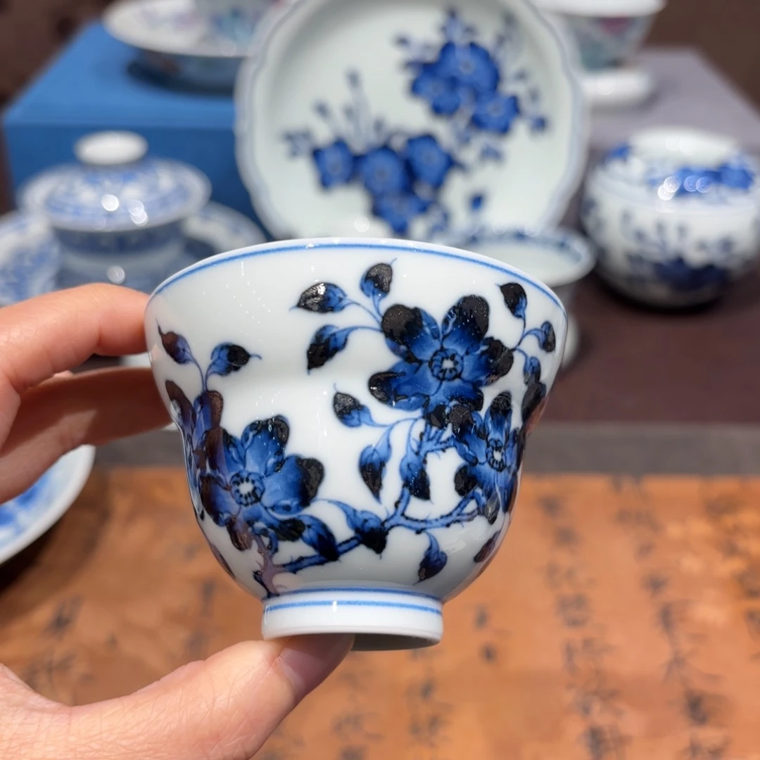 瓷片景德镇纯手工手绘