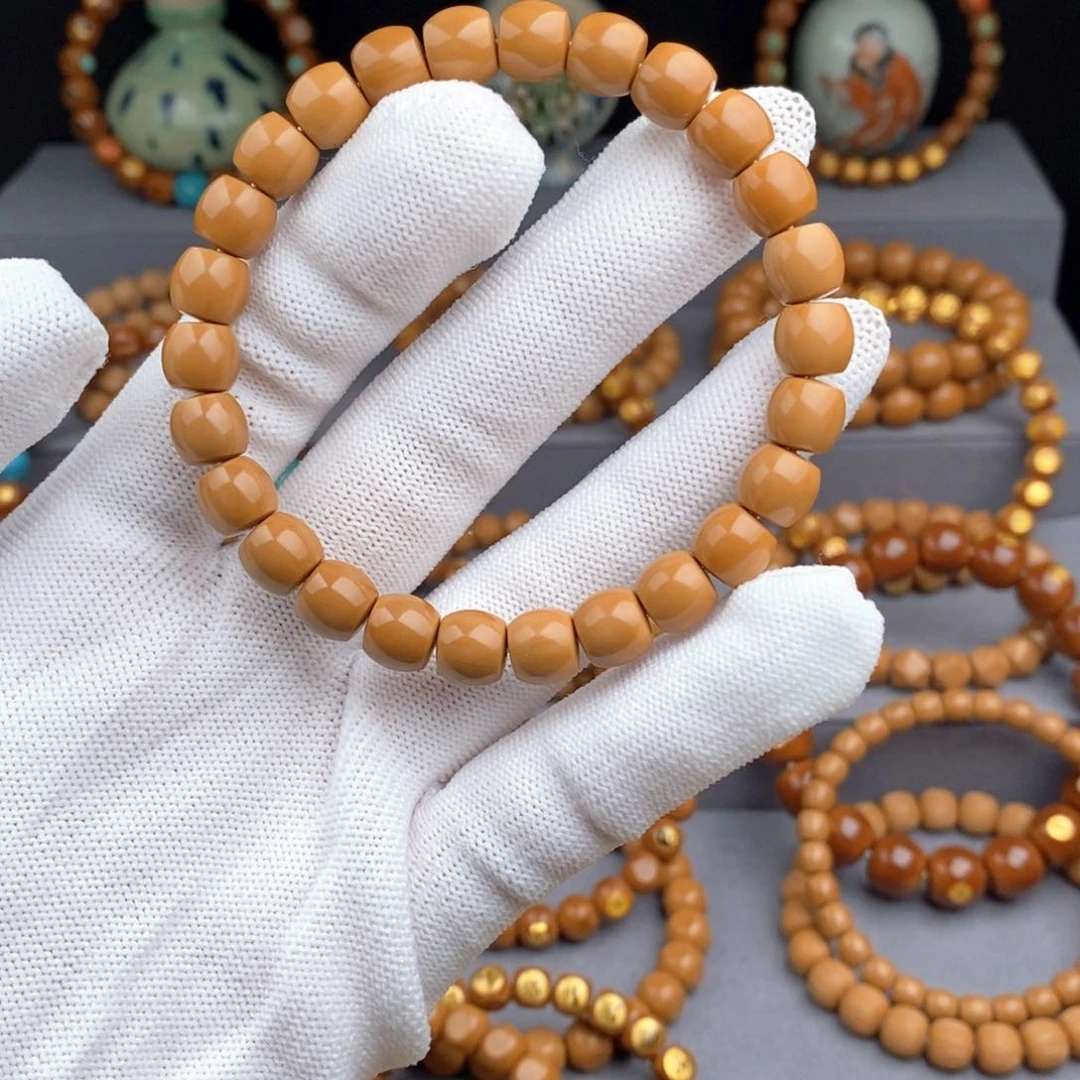 猴头核桃手串刻****身直切