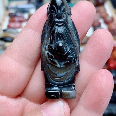合金颈饰玛瑙/玉髓